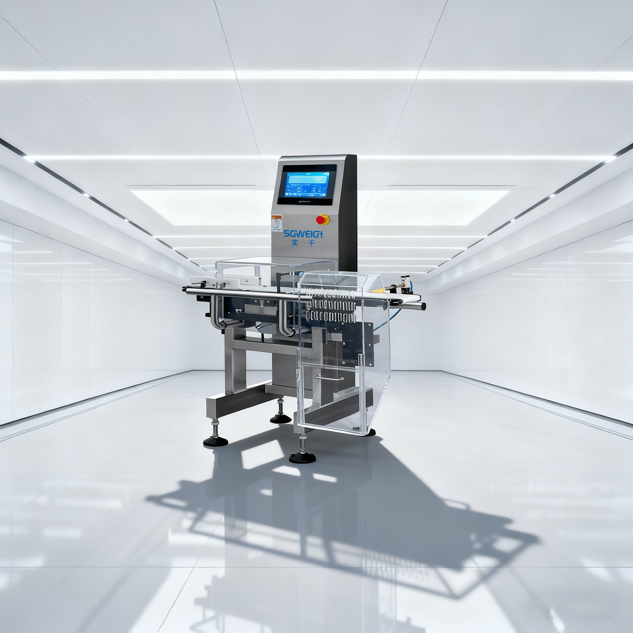 SG-150防銹油劑罐裝495g在線分選機重量檢測機